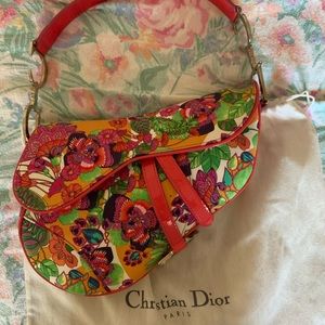 Christian Dior Hawaiian Glamour sachet purse